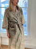 Cotton Kimono - Sage Toile de Jouy - Hauslife