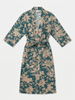 Cotton Kimono - Slate Toile de Jouy - Hauslife