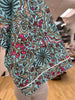 Cotton Kimono - Turquoise Butterflies - Hauslife
