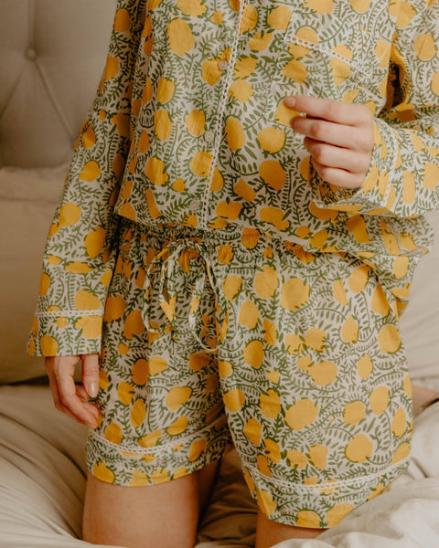 Cotton Print Pyjamas - Hauslife