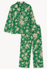 Cotton Pyjama Set - Emerald Toile de Jouy - Hauslife