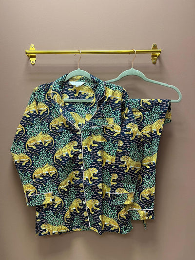 Cotton Pyjama Set - Jaguars in the Jungle - Hauslife