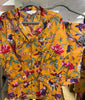 Cotton Pyjama Set - Saffron Botanical - Hauslife