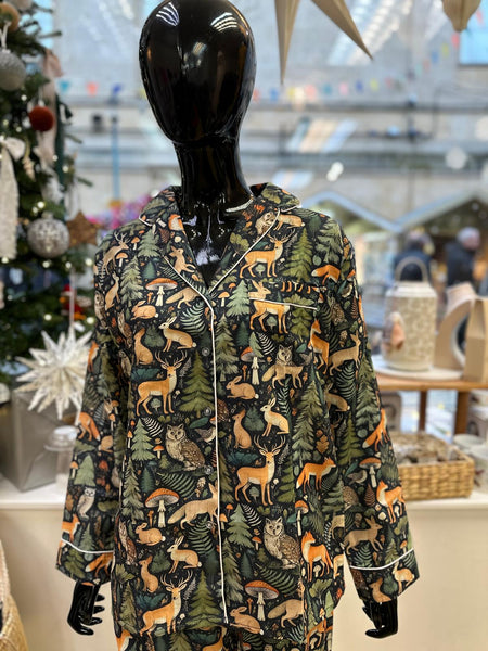 Cotton Pyjama Set - Woodland Whimsy - Hauslife