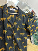 Cotton Pyjama Shorts Set - Black Jaguar - Hauslife