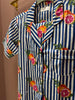 Cotton Pyjama Shorts Set - Citrus Stripe - Hauslife