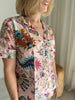 Cotton Pyjama Shorts Set - Pink Paisley - Hauslife