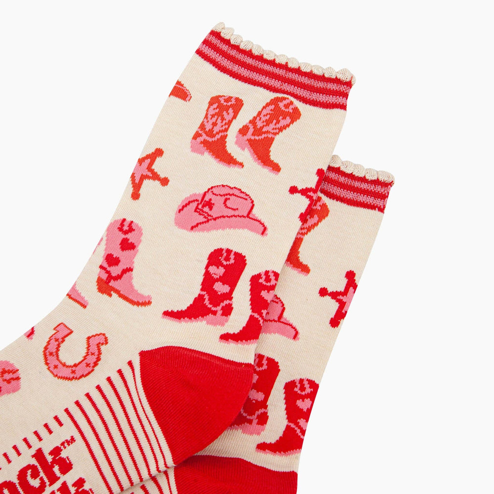Cowgirl Boots Rodeo Bamboo Socks - Hauslife