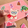 Cute Cat Vinyl Sticker - Hauslife
