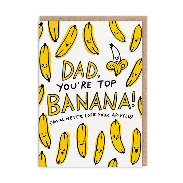 Dad, Top Banana Card - Hauslife