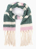 Dallas Heavyweight Scarf - Green, Stripe - Hauslife