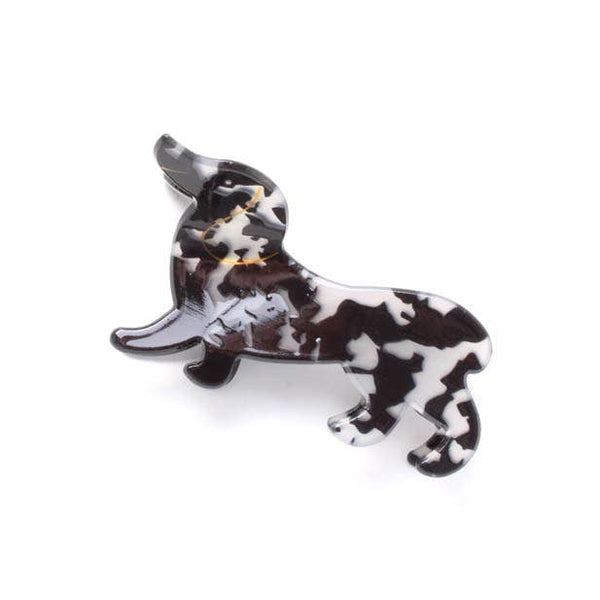 Dapple Dachshund Hair Claw Clip - Hauslife