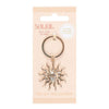 Gold Sun Keyring