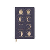 Designworks Ink Bookcloth Journal - Navy - Moon Phases - Hauslife