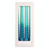 Dip Dye Spiral Candles - Blue - Hauslife