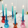 Dip Dye Spiral Candles - Blue - Hauslife