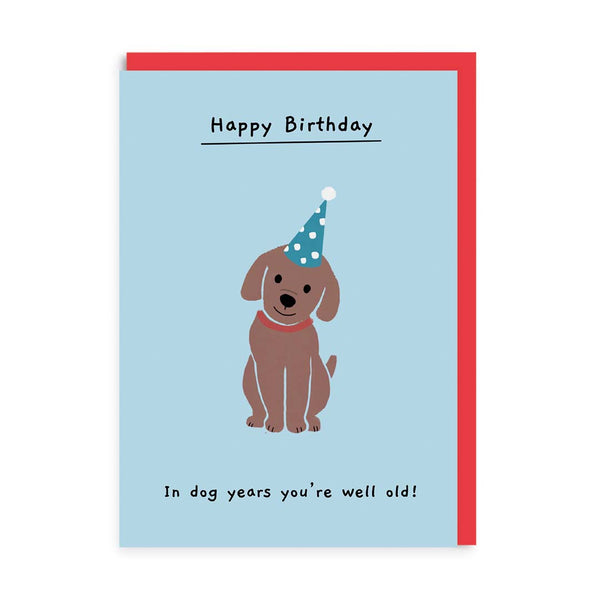 Dog Years Birthday Card - Hauslife