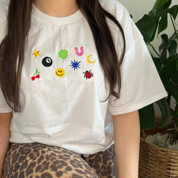 Doodle Bug Embroidered T-shirt - Hauslife