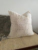 Dot White Mudcloth Pillow - Hauslife