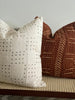 Dot White Mudcloth Pillow - Hauslife