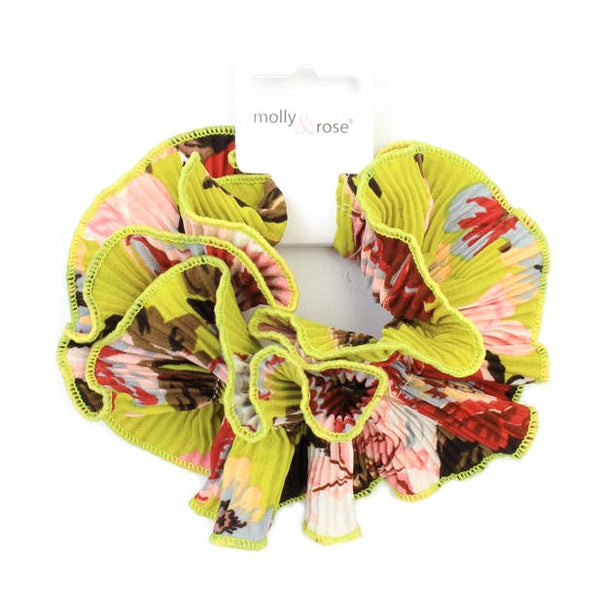 Double Layer Floral Scrunchie - Hauslife