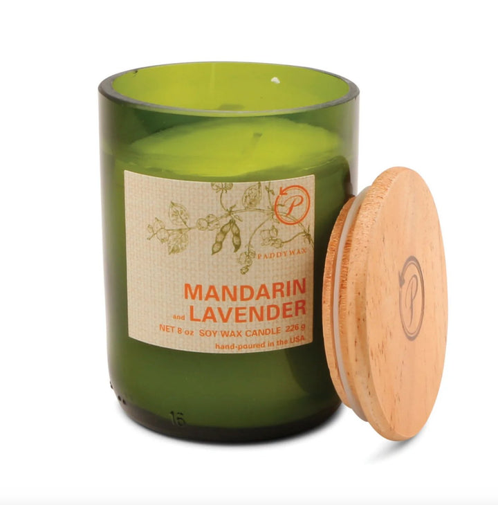 Eco Green Recycled Glass Candle - Hauslife