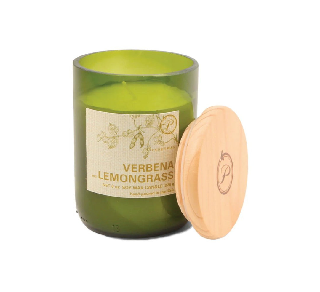 Eco Green Recycled Glass Candle - Hauslife