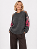 Edie Embroidered Floral Jumper - Hauslife