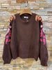 Edie Embroidered Floral Jumper - Hauslife