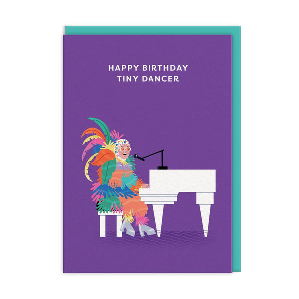 Elton John Greeting Card - Hauslife