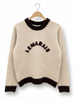 Embroidered Knit Sweater "LE MARAIS" – Parisian Spirit AP211 - Hauslife