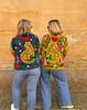 Embroidered Velvet Suzani Jacket - Green Tiger - Hauslife