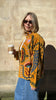 Embroidered Velvet Suzani Jacket - Mustard Floral - Hauslife