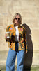Embroidered Velvet Suzani Jacket - Mustard Floral - Hauslife