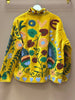 Embroidered Velvet Suzani Jacket - Mustard Floral - Hauslife
