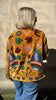 Embroidered Velvet Suzani Jacket - Mustard Floral - Hauslife