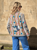 Embroidered Velvet Suzani Jacket - Silver Fishes - Hauslife
