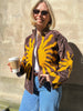 Embroidered Velvet Suzani Jacket - Sunburst - Hauslife