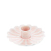 Enamel Flat Flower Candle Holder - Pink - Hauslife