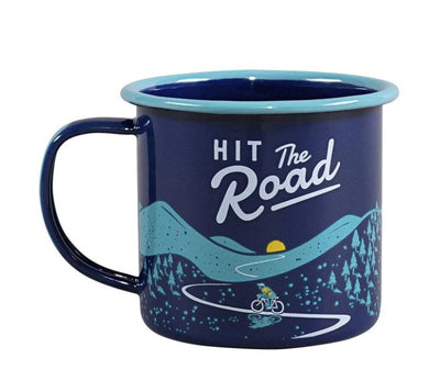 Enamel 'Hit the Road' Mug - Hauslife