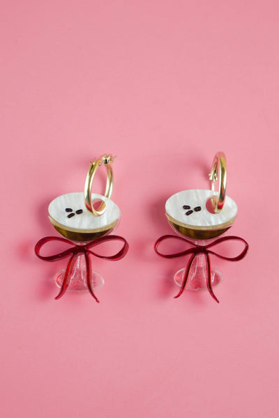 Espresso Martini Hoop Earrings - Hauslife