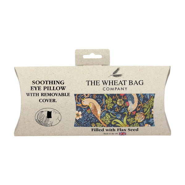Eye Pillow -William Morris Strawberry Thief Navy - Hauslife