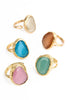 Faceted Adjustable Ring - Hauslife