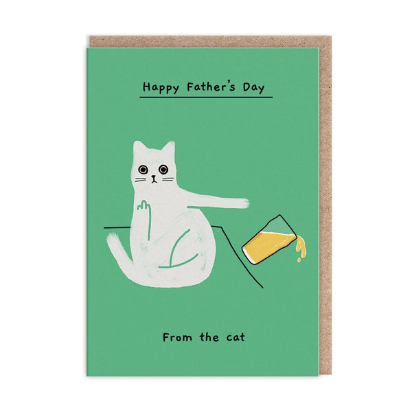 Father's Day from the Cat Card - Hauslife