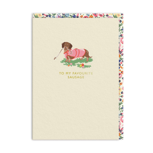 Favourite Sausage Card - Hauslife