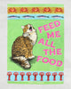 Feed The Cat Tea Towel - Hauslife