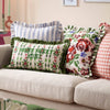 Feeoni Home Sweet Home Embroidered Cushion Green - Hauslife