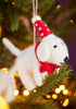 Felt Dog With Dotty Hat & Tie - Hauslife