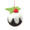 Felt Hanging Decoration - Christmas Pudding - Hauslife