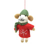 Felt Hanging Decoration - Mouse in Jumper - Hauslife